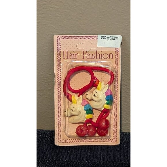 Vintage Hair Fashion Unicorn Hair Ties - Picture 1 of 1